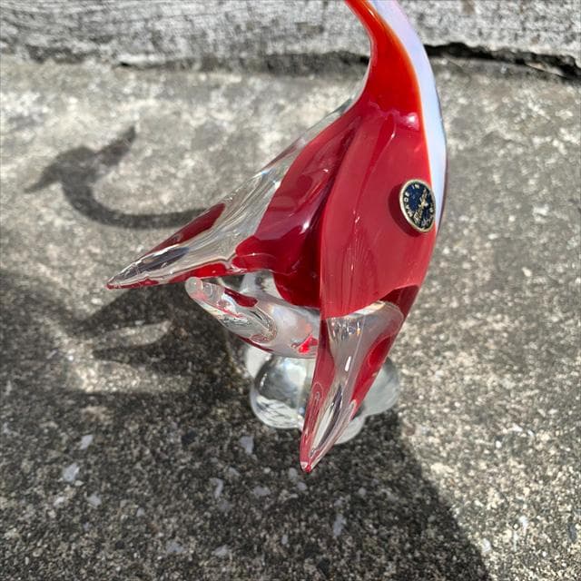 イタリア｜murano/ムラーノ｜ガラスオブジェクト｜鳥｜ヴェネツィア｜