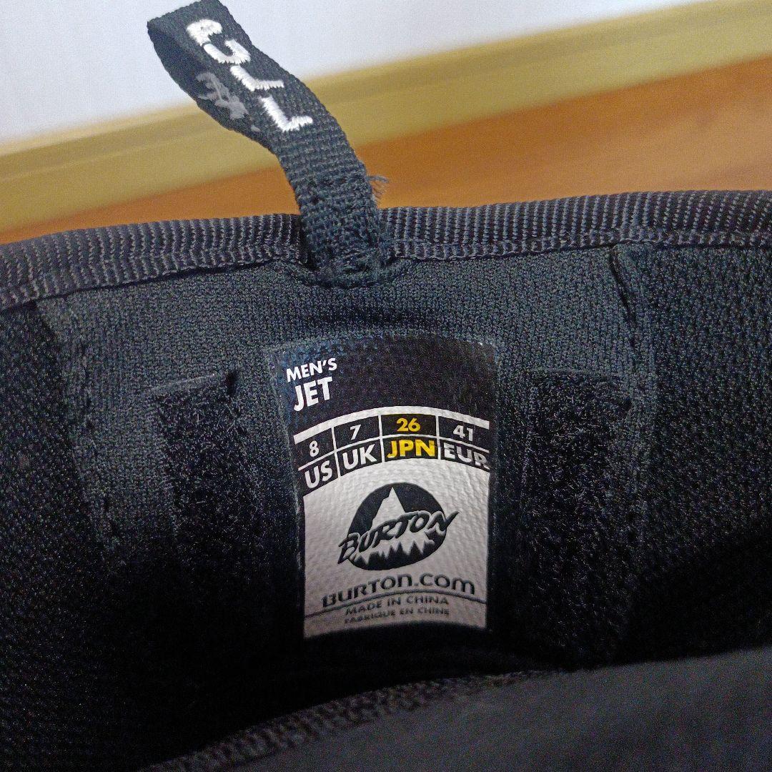 【美品】BURTON スノーボードブーツ JET 26.0