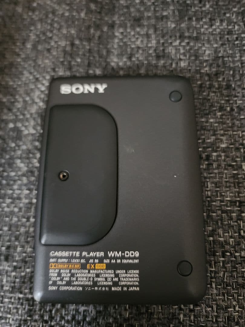 SONY カセットプレーヤー 　WALKMAN WM-DD9 ジャンク品