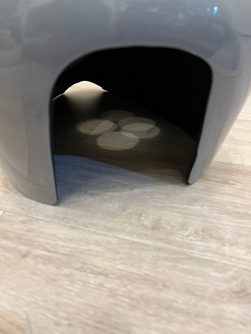 サイモンカスタム タンクカバー グロスグレー ホワイトハンドスクリプト