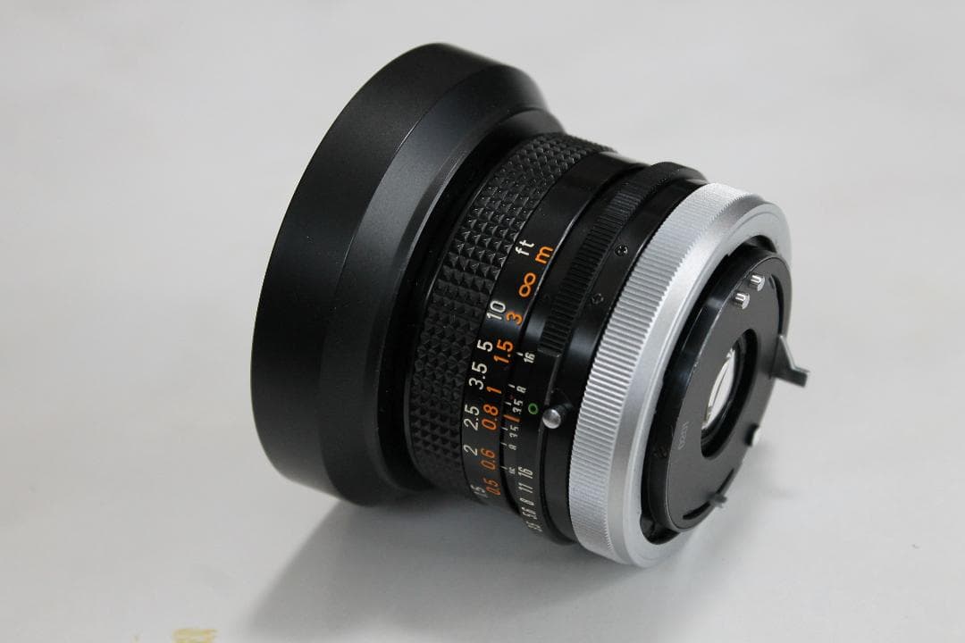 レンズ(単焦点) Canon FD 50mm F1.8 S.C +FD 28mm F3.5 S.C