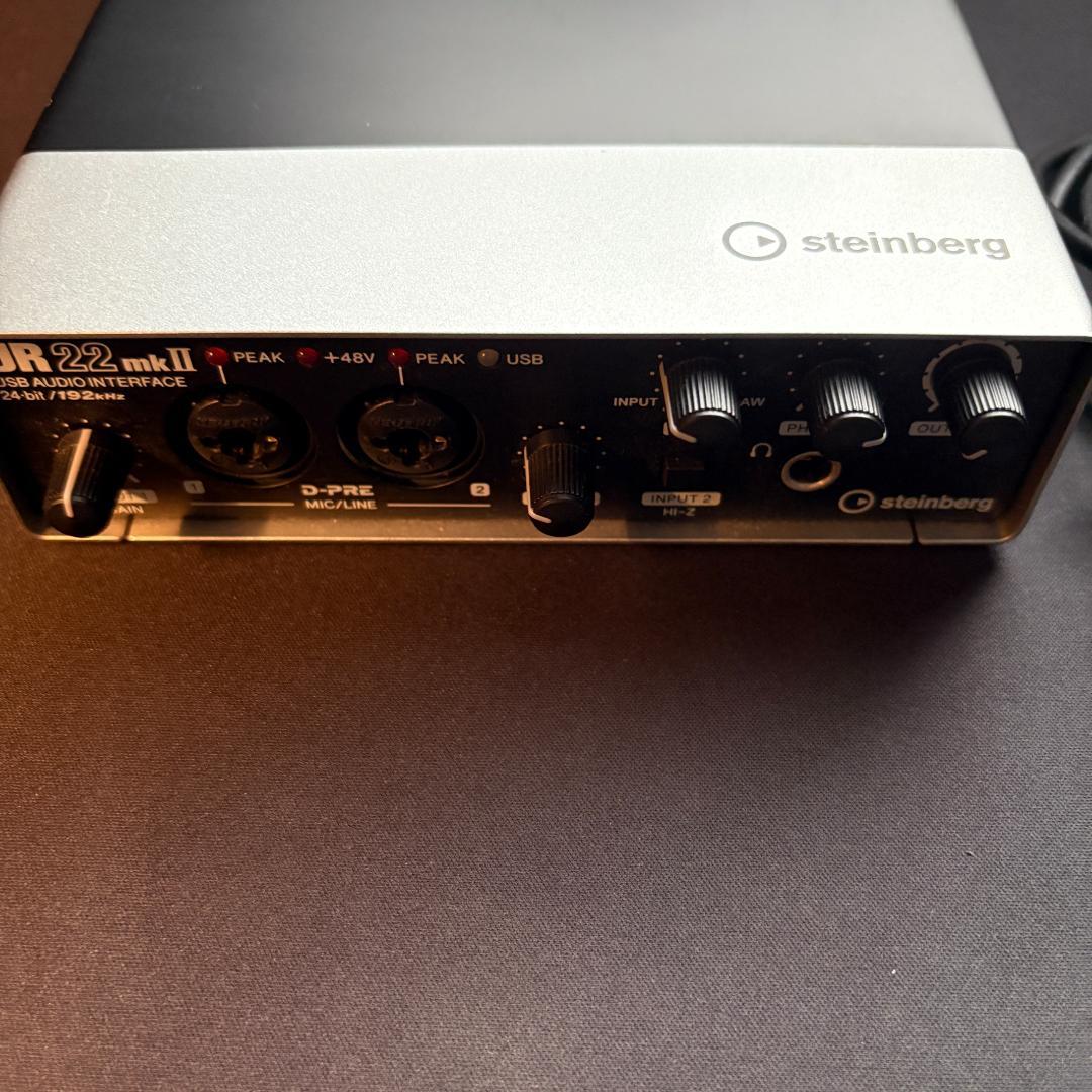 Steinberg UR22mkⅡオーディオインターフェース