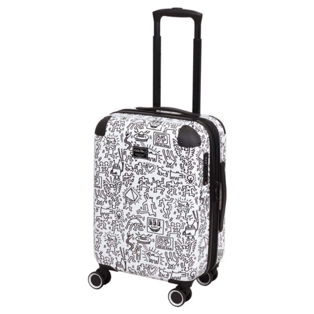 新品未使用 Keith Haringキャリーケースキースへリング 拡張ジッパー