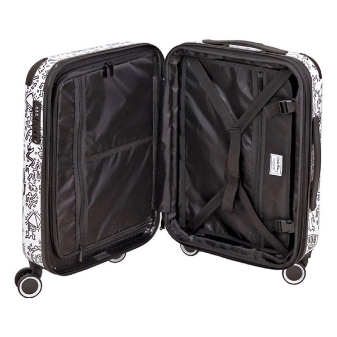 新品未使用 Keith Haringキャリーケースキースへリング 拡張ジッパー