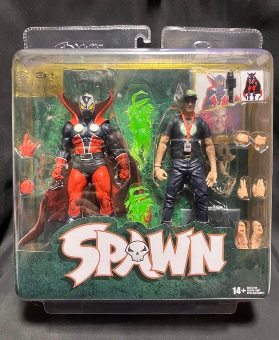 SPAWN スポーン 7インチ スポーン＆トッド・マクファーレン（30周年）