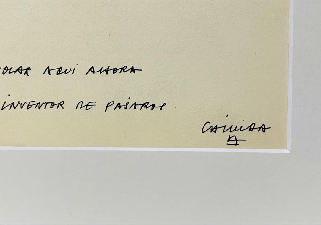 エドゥアルド・チリーダ　リトグラフ