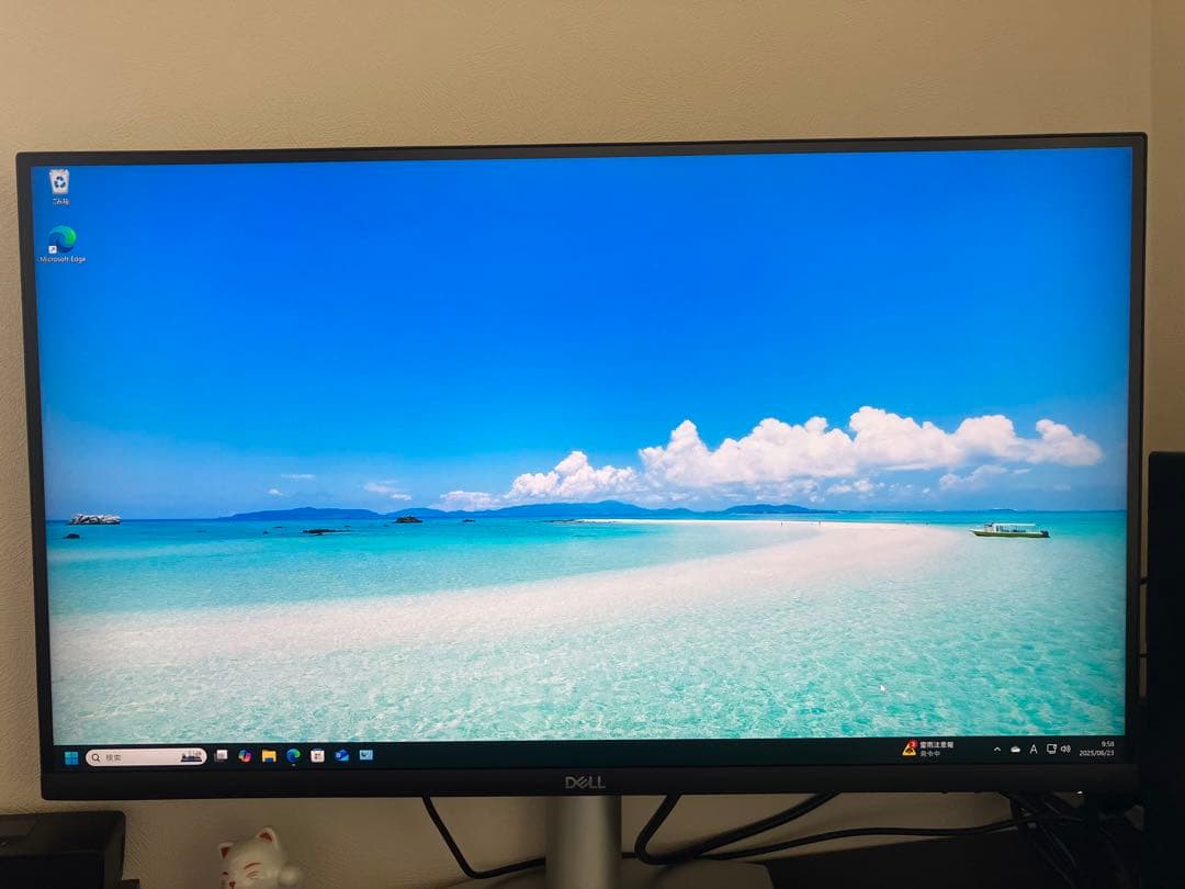 超美品DELL 4K S2721QS 累積稼動時間50時間 箱無しの為格安