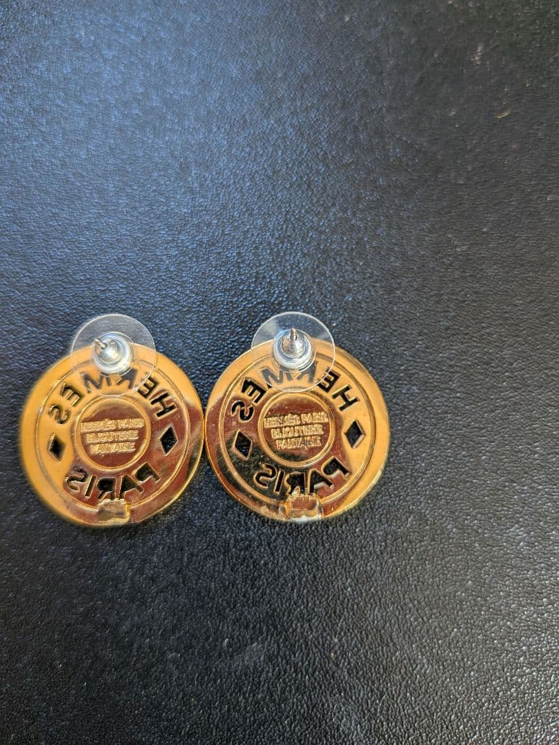 HERMES リメイクピアス（イヤリング→ピアスに変更）