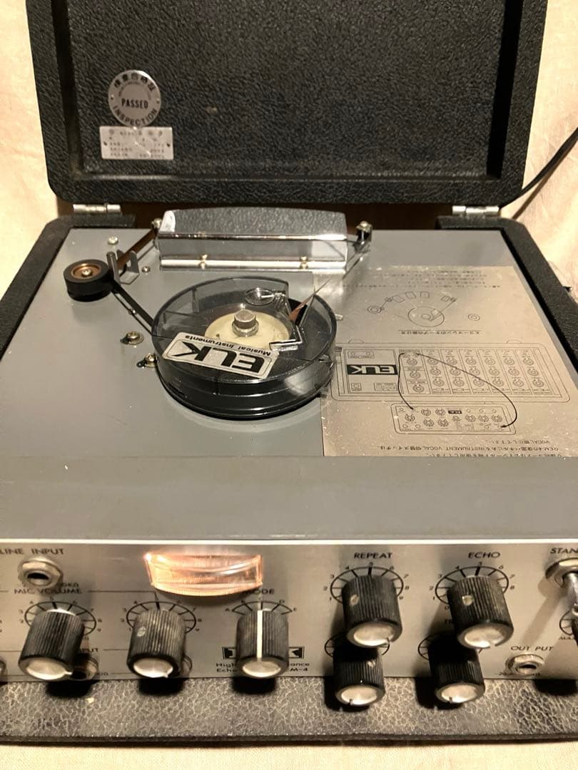 ELK エルク　EM 4 テープエコー　ディレイ　ビンテージ　テープ付き