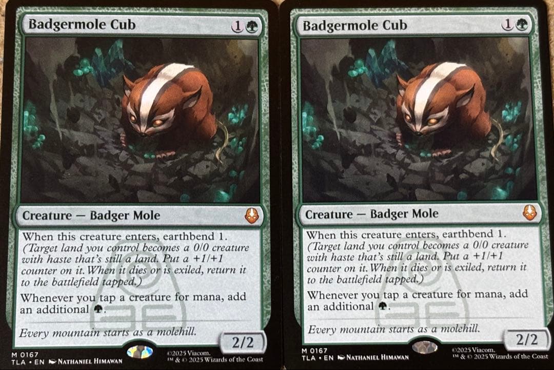 【MTG】アナグマモグラの仔 3枚セット