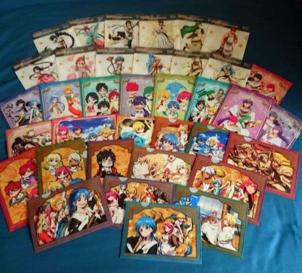 マギ 大高忍 ミニクリアファイル コンプリート アラジン アリババ シンドバッド