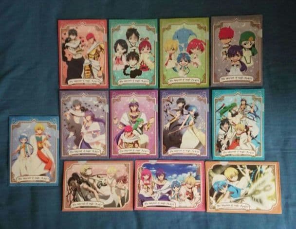 マギ 大高忍 ミニクリアファイル コンプリート アラジン アリババ シンドバッド