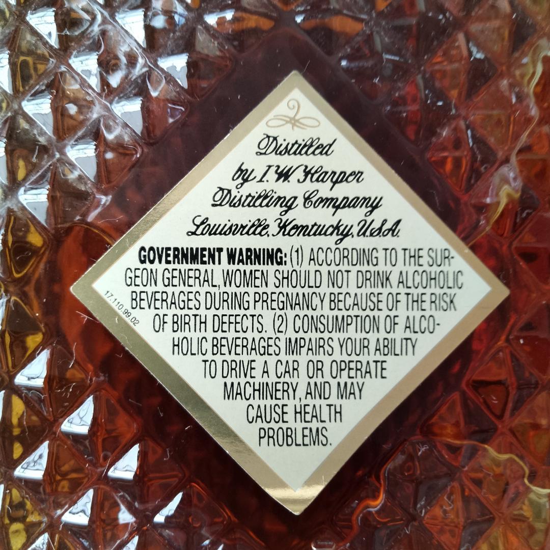 I.W. HARPER 12年 バーボンウイスキー 750ml