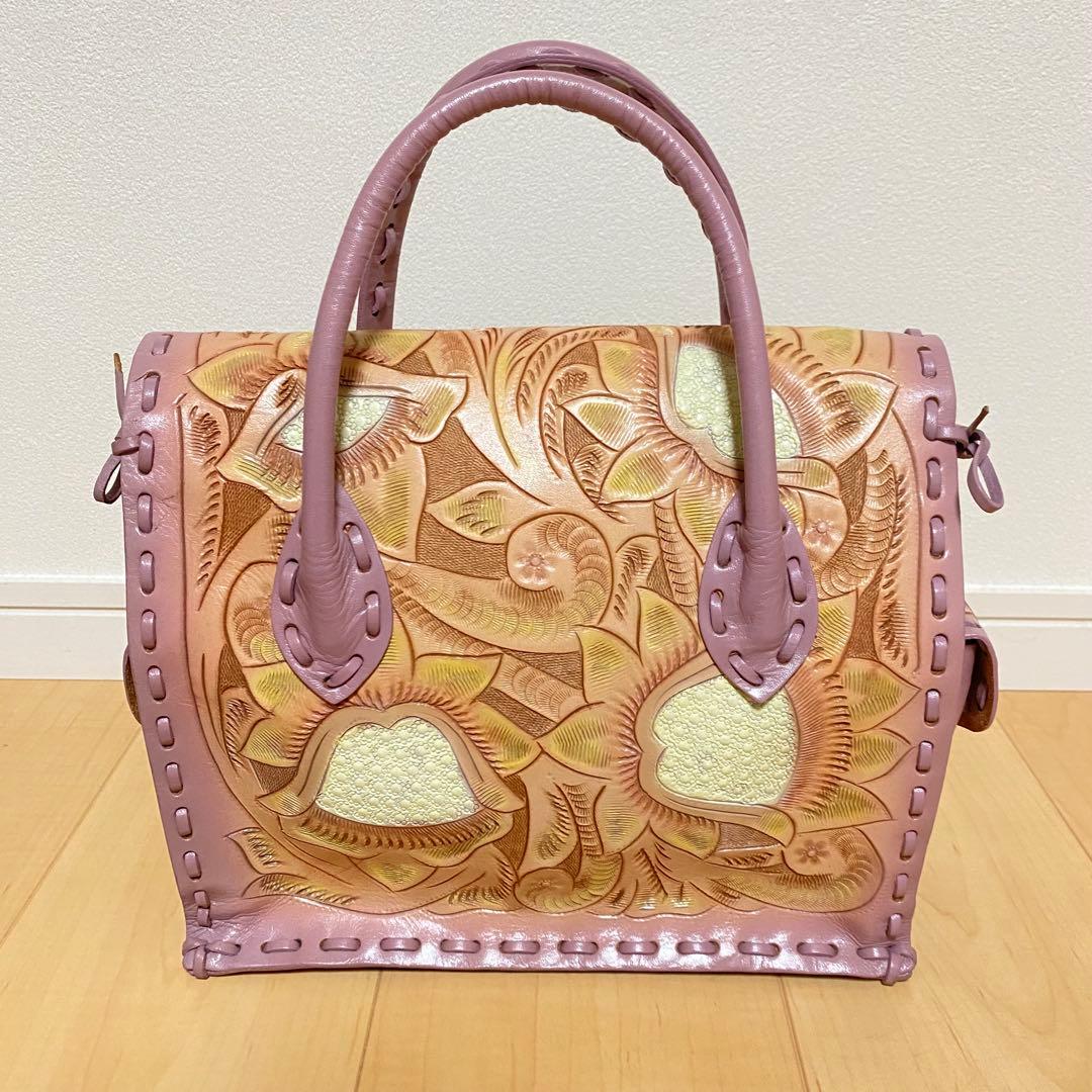 Carving Tribes カービングトライブス　ハンドバッグ