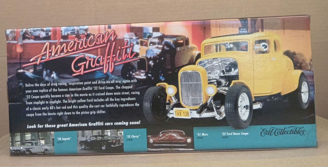 【絶版 限定】 Ertl '32 Ford Deuce Coupe 1/18