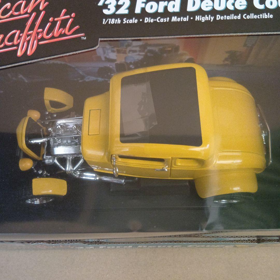 【絶版 限定】 Ertl '32 Ford Deuce Coupe 1/18