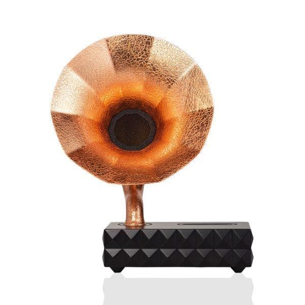 【新品】スマホスピーカー アコースティボックス ローズゴールド