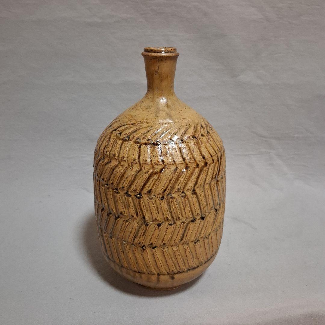 唐津焼　眉山窯　飾り壺　花瓶　壺 　置物　インテリア　花器　工芸品　床の間