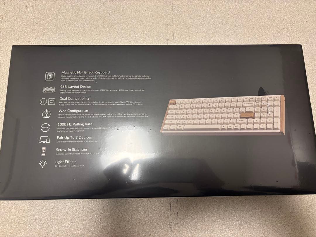 Keychron K4 HE ワイヤレスキーボード　新品　未開封