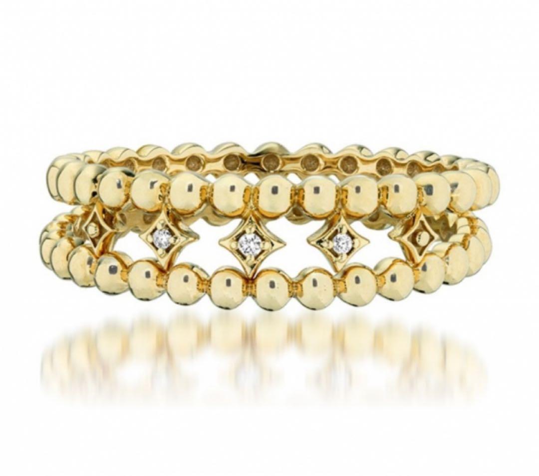 スタージュエリー　K10 KISSING BALLS セットリング