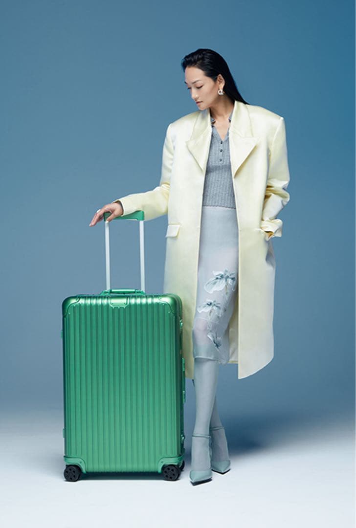 〈1回使用/生涯保証〉RIMOWA オリジナル チェックインL エメラルド