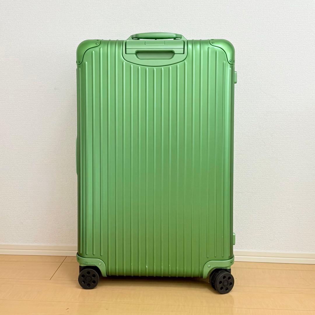 〈1回使用/生涯保証〉RIMOWA オリジナル チェックインL エメラルド