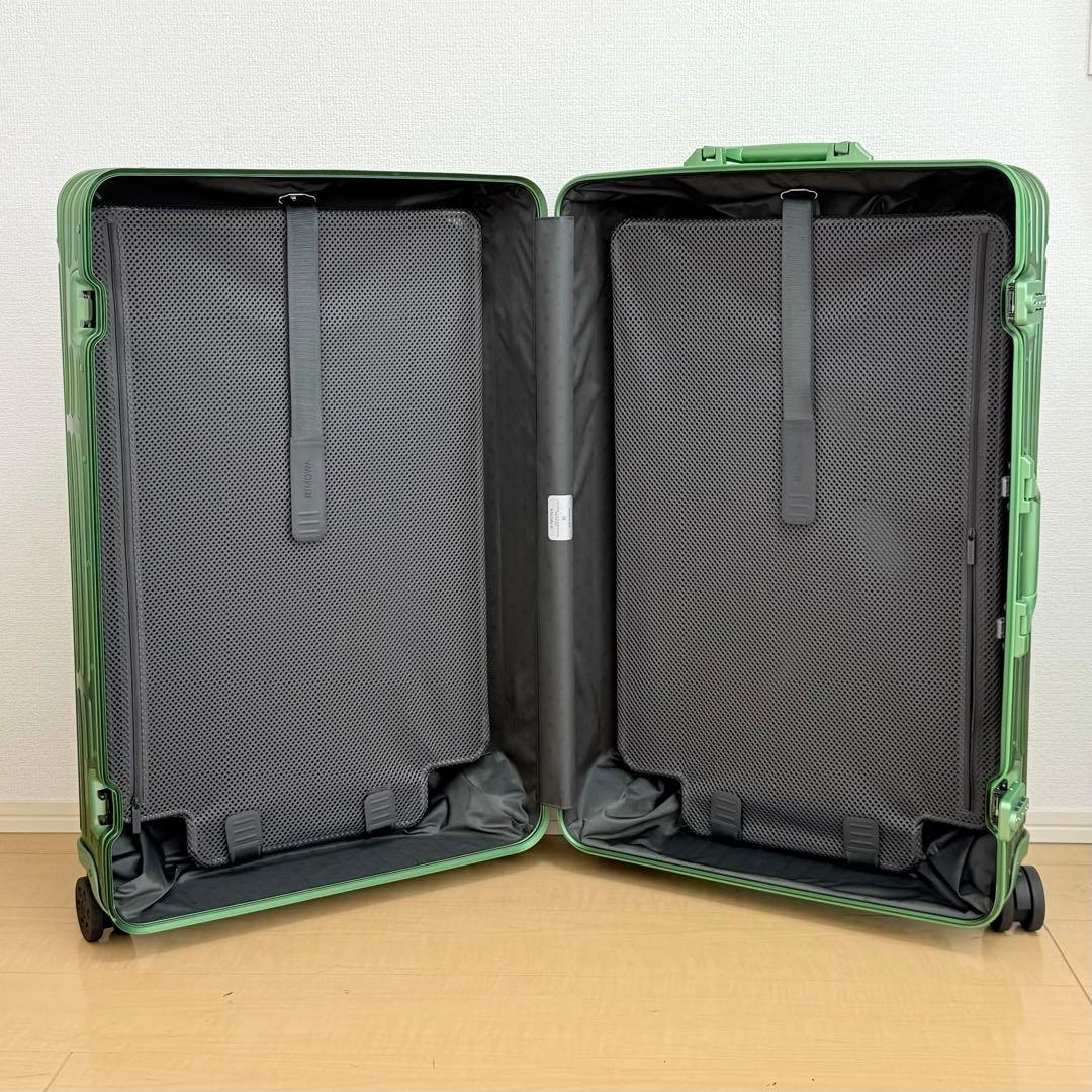 〈1回使用/生涯保証〉RIMOWA オリジナル チェックインL エメラルド