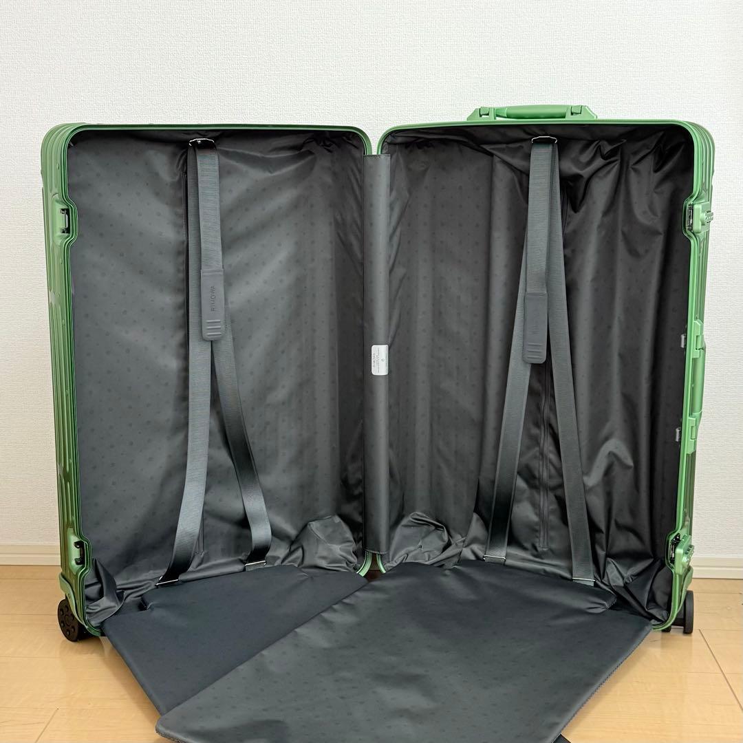 〈1回使用/生涯保証〉RIMOWA オリジナル チェックインL エメラルド