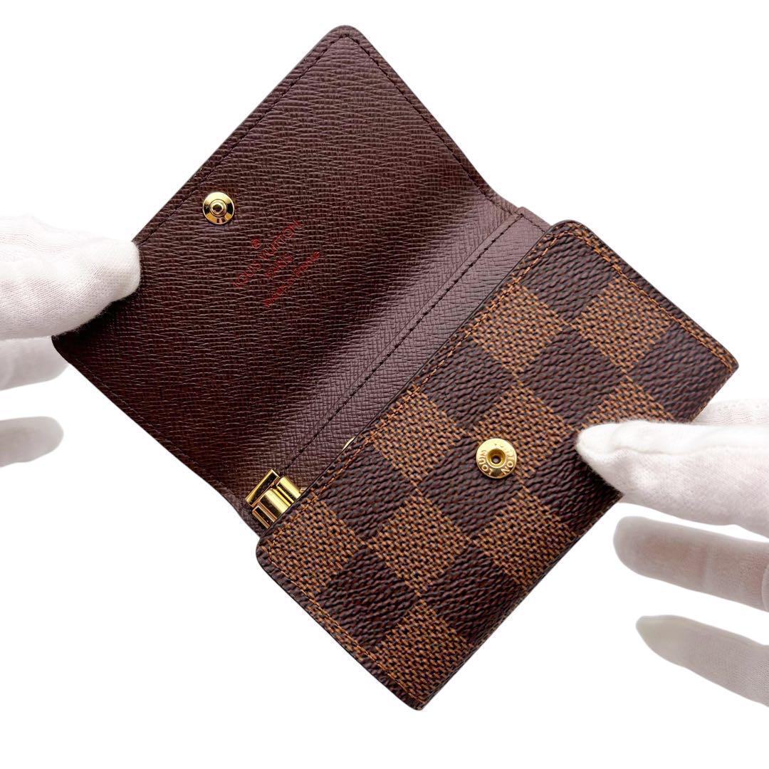 158 HIRO美品 ルイヴィトン 鍵 ダミエ 車鍵 キーケース 鍵