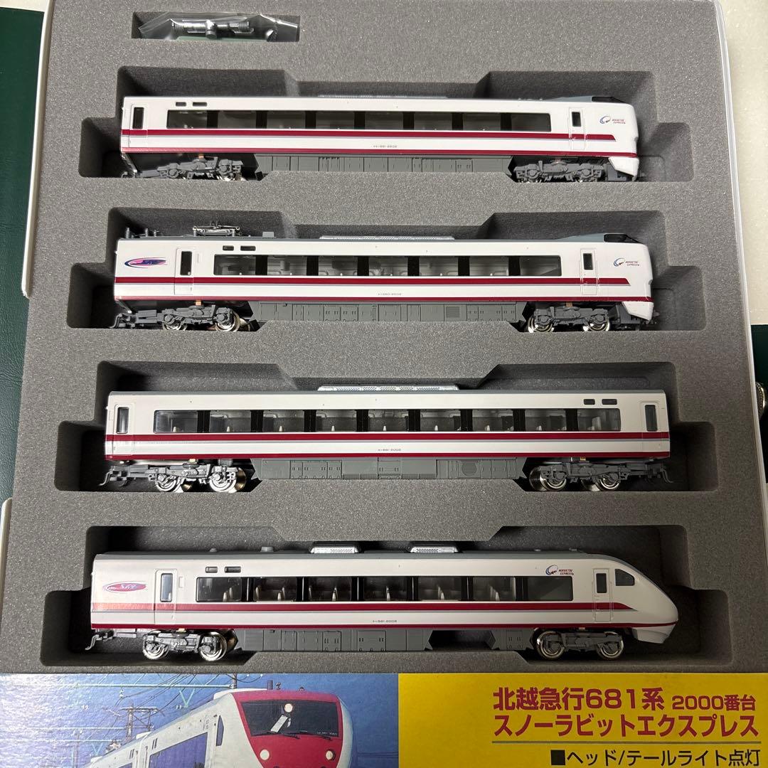 KATO 10-381 681系スノーラビットパーツ、シール未使用