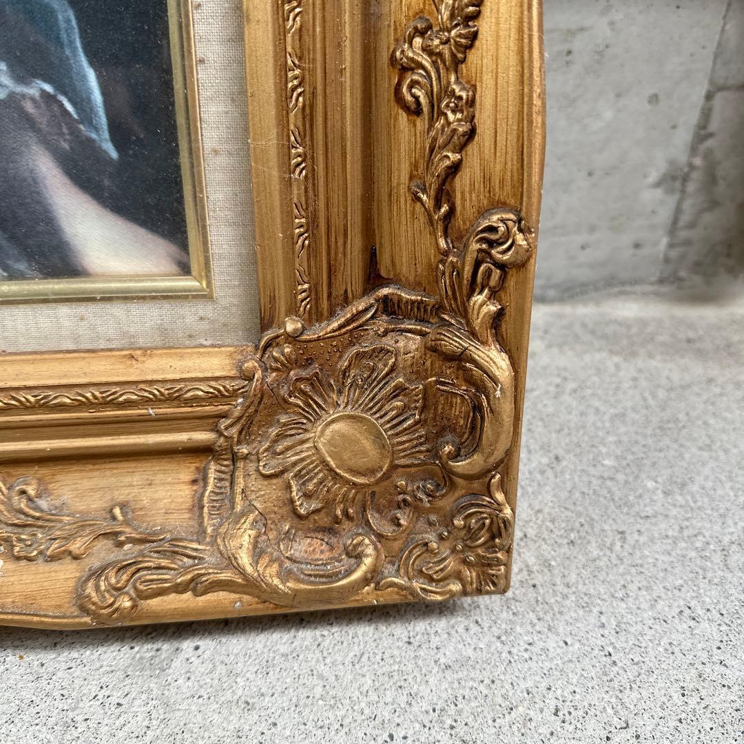 額縁　特大　ヴィンテージ　鏡　アンティーク　F10？　フレーム　額縁　インテリア