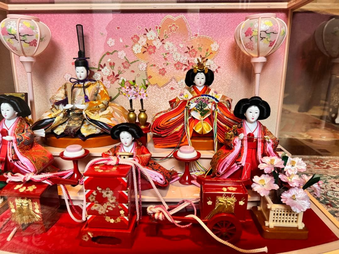 ひな人形　オルゴール付き　吉徳　田村由起子作