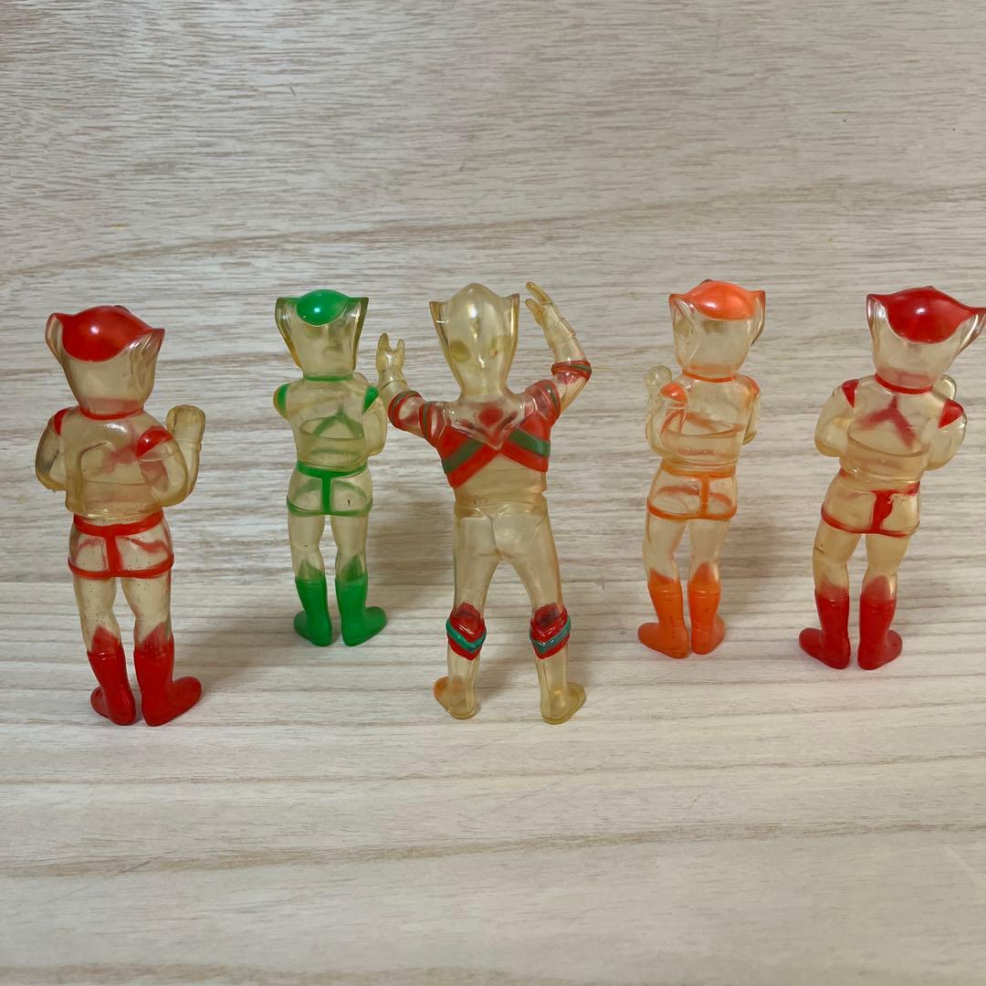 ブルマァク 怪獣シリーズ トリプルファイター 5体