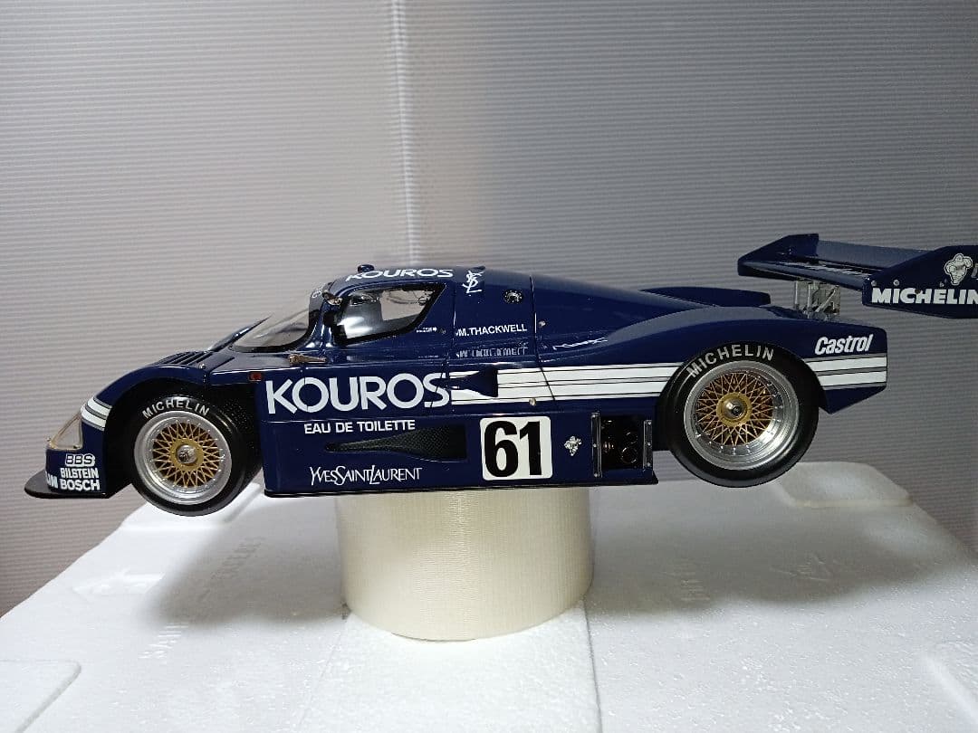 エグゾト exoto ザウバーメルセデス C9 イブサンローラン ミニカー