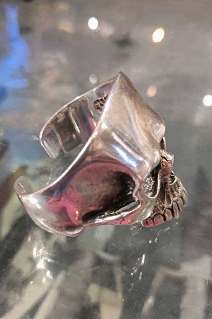 the great frog Large Skull Cuff　スカルバングル