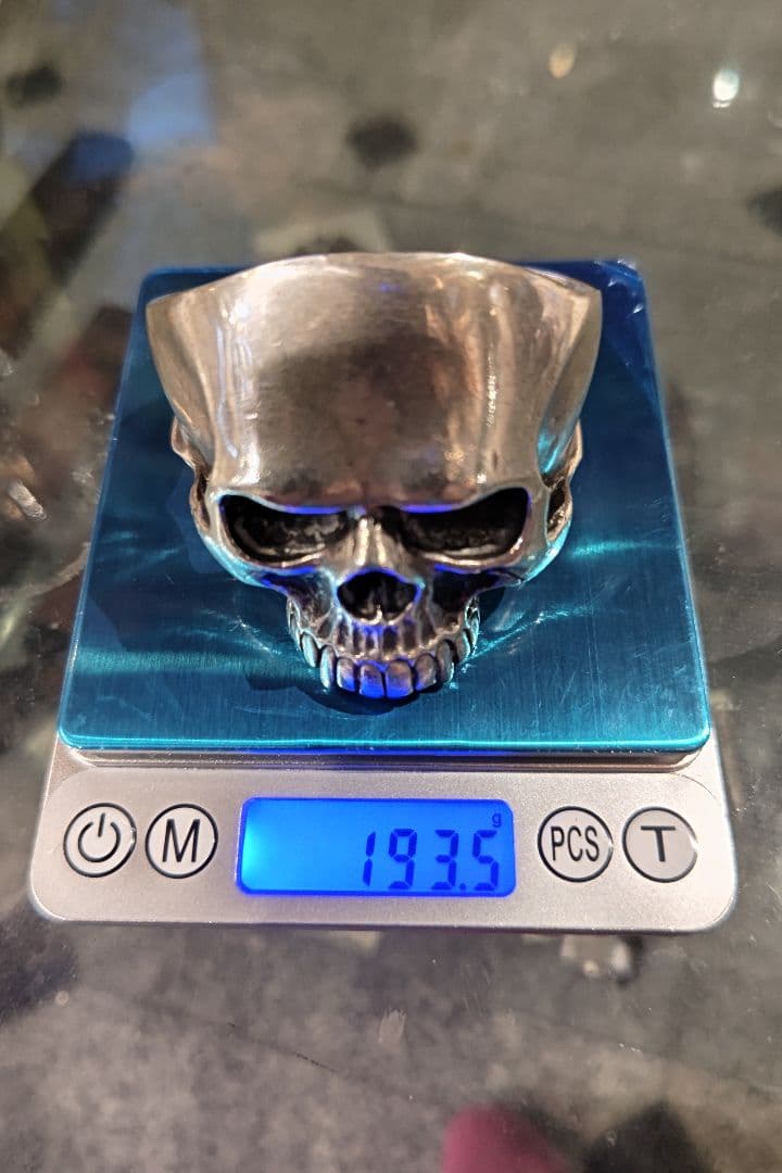 the great frog Large Skull Cuff　スカルバングル