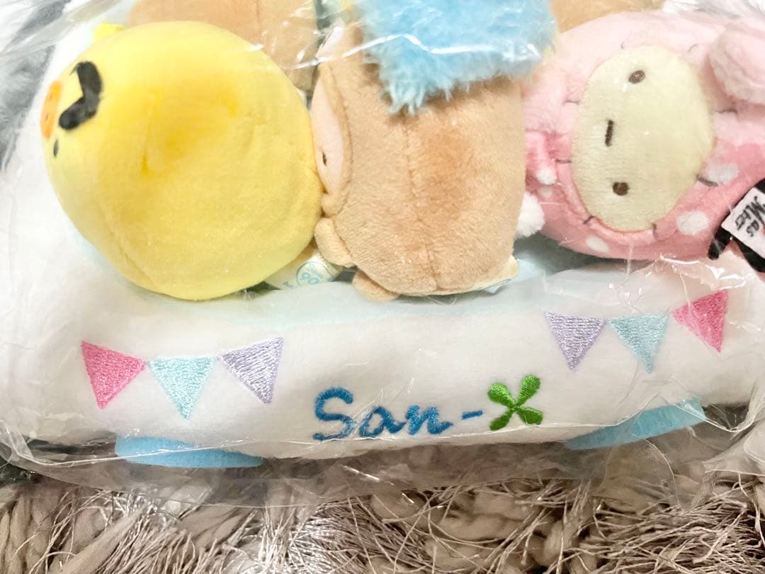 90周年 たれぱんだ サンエックスだいすきぬいぐるみセット たぴおか