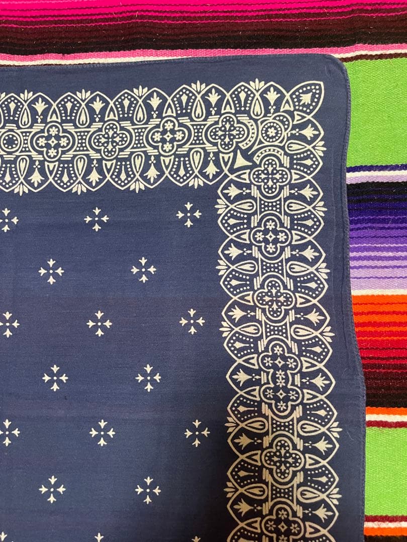 【Special】②④②60s USA製 バンダナ WAMCRAFT アイアン