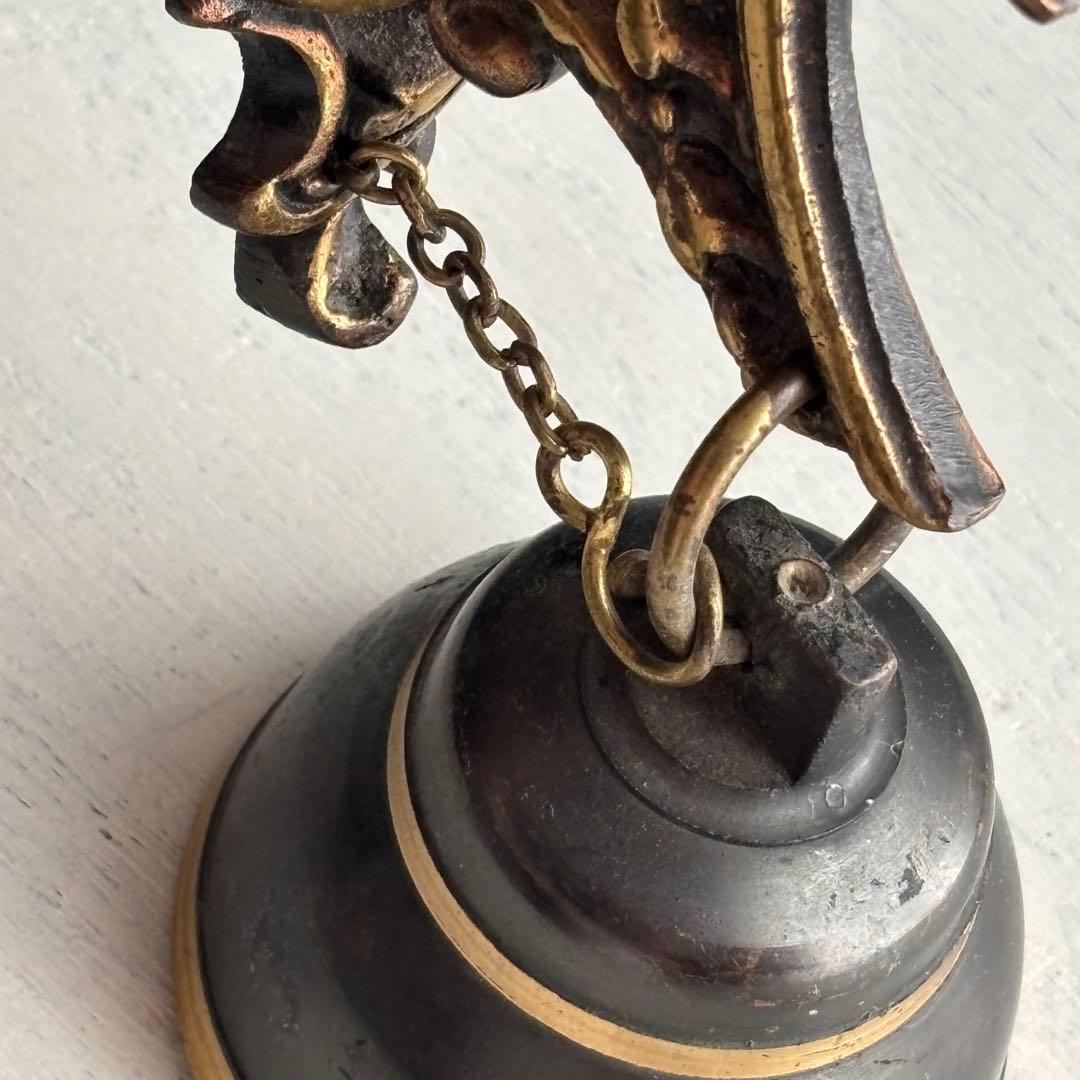 【イギリス】ca.1900 アンティーク ドア ベル ロカイユ ロココ調 真鍮