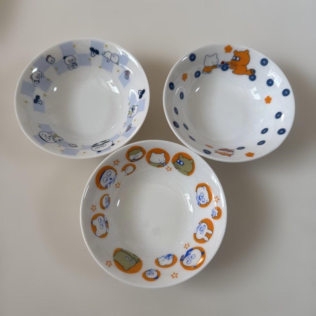 にしむらゆうじ　食器　小皿　大皿　17点セット　ごきげんぱんだ　こねずみ