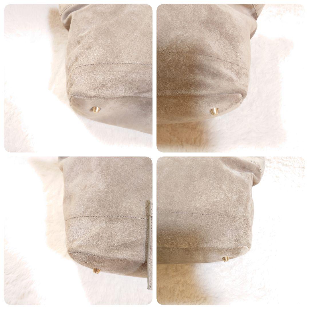 D*E様 ブルネロクチネリ スウェード トートバッグ 希少品 ベージュ A4収納