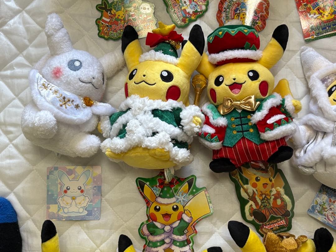 セット　まとめ　クリスマス　ハロウィン　ぬいぐるみ　ピカチュウ ポケモンセンター