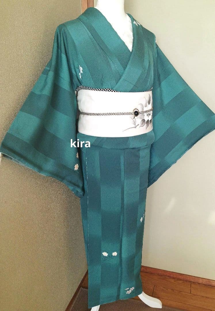 三松謹製　未着用正絹小紋