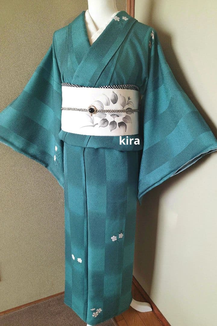 三松謹製　未着用正絹小紋