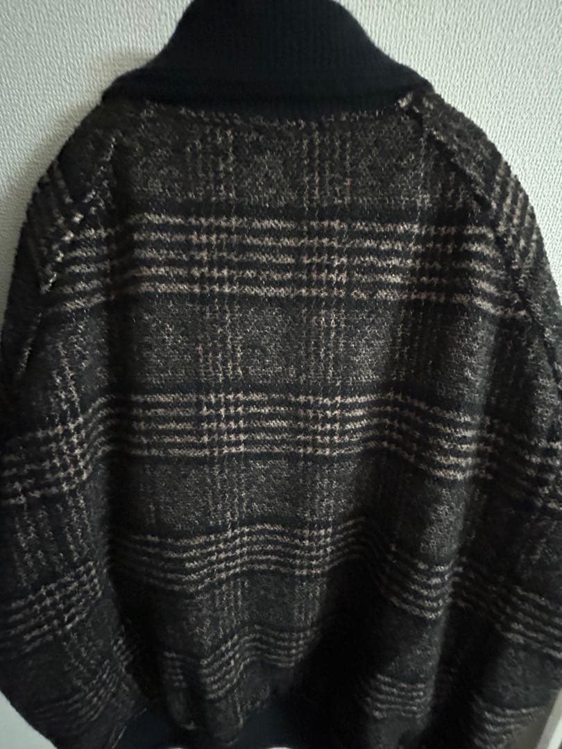 ZARA リブ襟切り替えジャケット XL