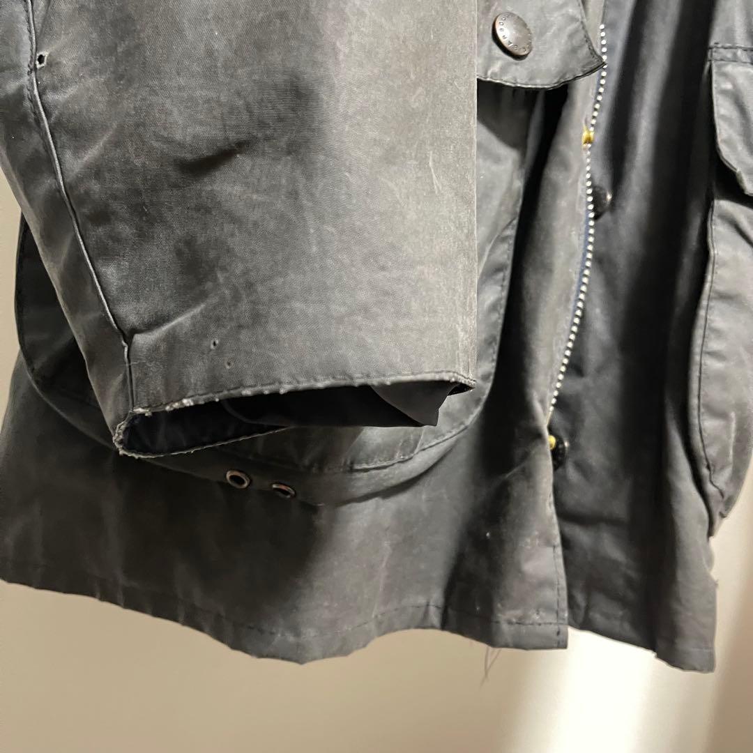 88年製　Barbour バブアー　4ポケビデイル　ネイビー　38