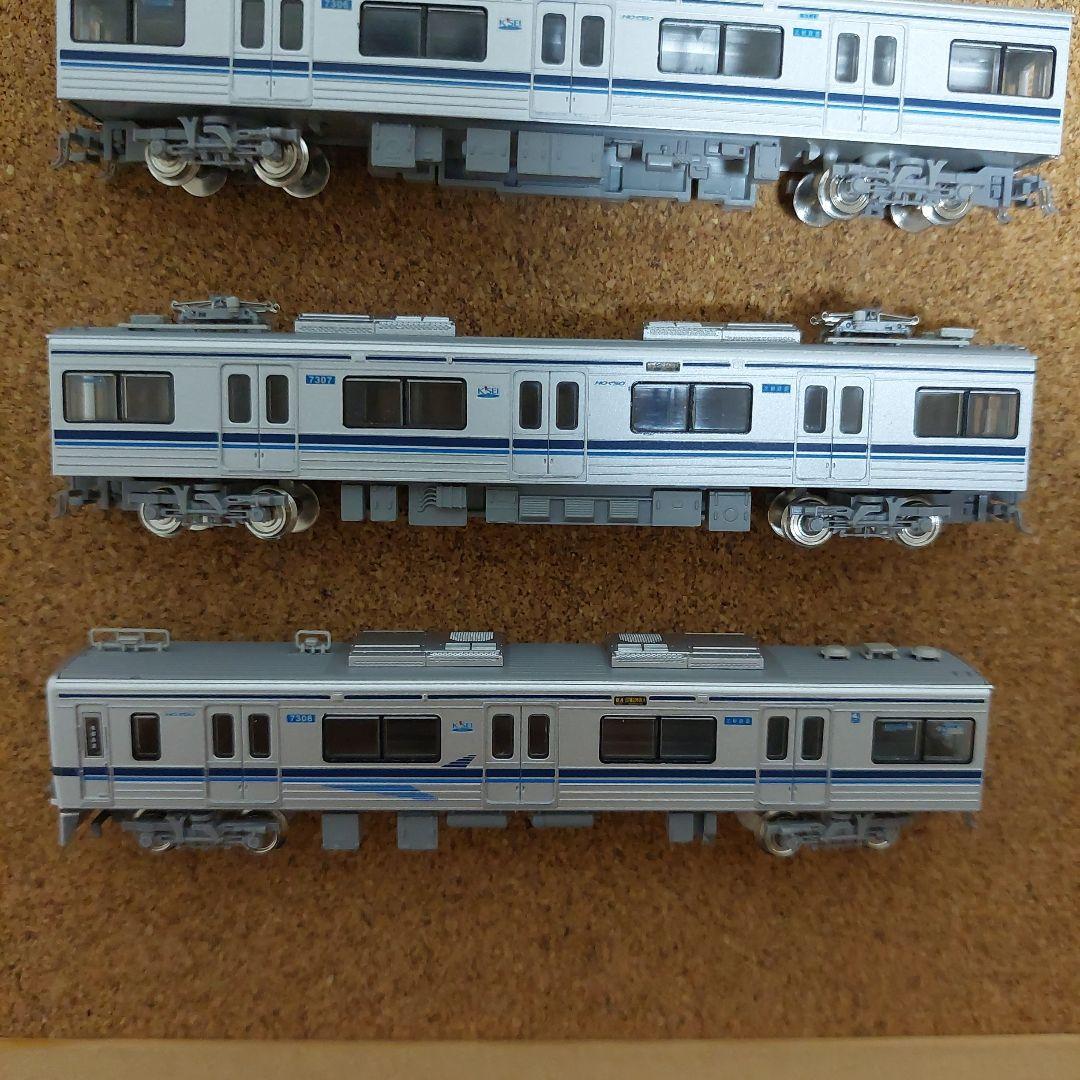 グリーンマックス　北総7300形　塗装済みキット8両　完成品　1076T+M