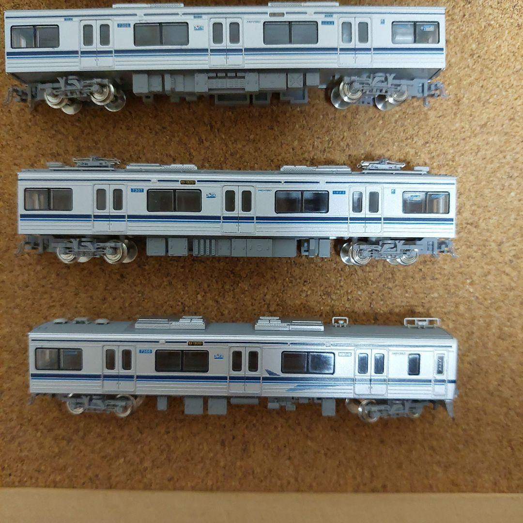 グリーンマックス　北総7300形　塗装済みキット8両　完成品　1076T+M