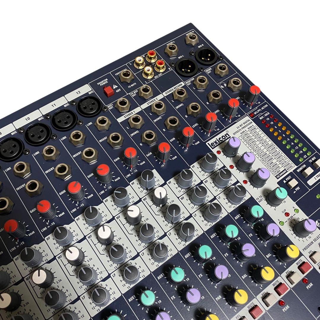【美品】soundcraft EFX12 アナログミキサー　高音質