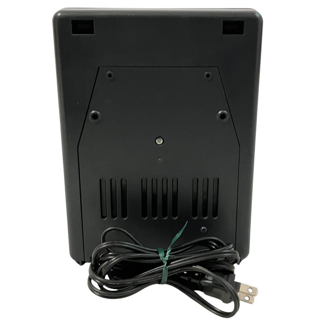 【美品】マックス タイムレコーダ ER-110SIV ブラック ER90183